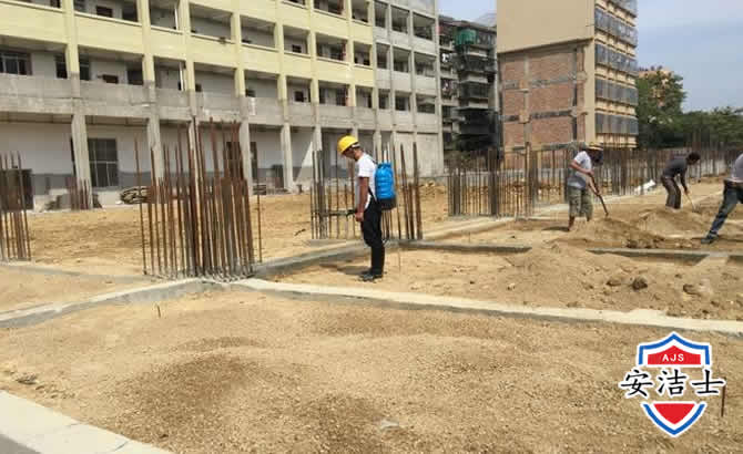 乐东学校机关防治白蚁